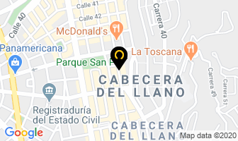 Mapa de Happy Fruit en Bucaramanga