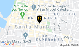 Mapa de Happy Kids en Santa Marta