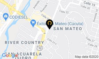 Mapa de Happy Leidy en Cúcuta
