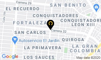 Mapa de Happy Mascotas en Cali