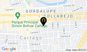 Mapa de Happy Mascotas en Cartago