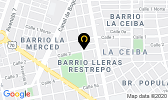 Mapa de Hard Body Gym en Cúcuta