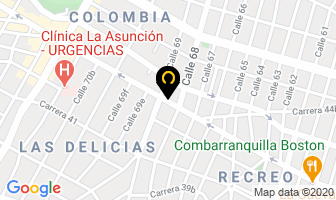 Mapa de Hardware Y Servicios Ltda en Barranquilla