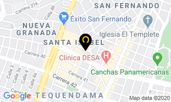 Mapa de Harold Estrada Valdéz en Cali
