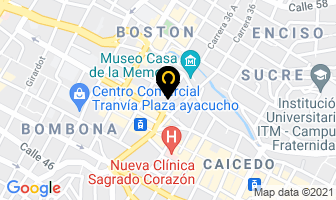 Mapa de Harry Play en Medellín