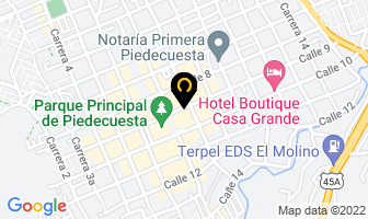 Mapa de Harver Comunicaciones en Piedecuesta