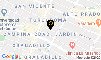 Mapa de Hay Issa Nayib en Barranquilla