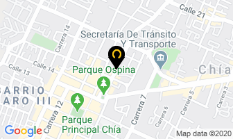 Mapa de Hazelnut Pasteleria en Chía