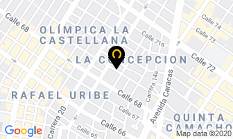 Mapa de Hecho En Plastilina en Bogotá D.C