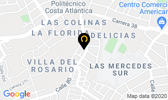 Mapa de Hector Donado & Cia. en Barranquilla