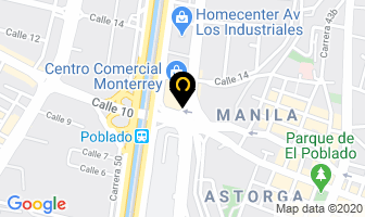 Mapa de Hector Echeverry en Medellín
