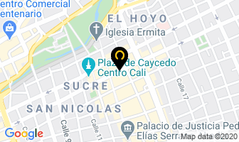 Mapa de Héctor Fabio Hurtado / El Palacio De La Joya en Cali