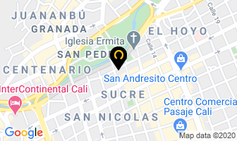 Mapa de Hector Fabio Silva L. Esperanza Gonzalez B. en Cali