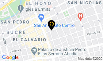 Mapa de Hector Nuñez Muebles De Estilo en Cali