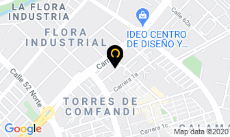 Mapa de Hedmont Laiseca Antonio José en Cali