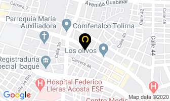 Mapa de Heel Colombia Ltda. en Ibagué