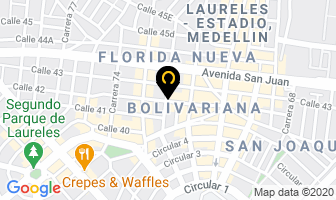 Mapa de Hefzi-bá en Medellín