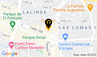 Mapa de Heicon S.a.s. en Medellín