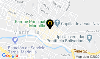 Mapa de Heladería Candilejas en Marinilla