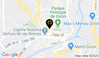 Mapa de Heladería Colonial en Girón