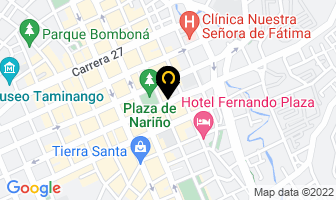 Mapa de Heladeria Dauphin en Bucaramanga