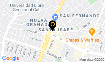 Mapa de Heladería El Rincón Del Helado en Cali