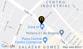Mapa de Heladería J.l.o. en Bogotá D.C