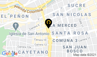 Mapa de Heladería L Y R en Cali