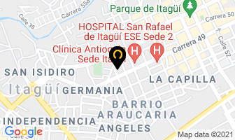 Mapa de Heladería La Cigarra en Medellín