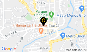 Mapa de Heladeria Las Nieves en Girón