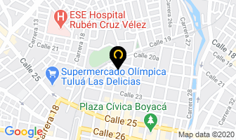 Mapa de Heladería Manu en Tulua