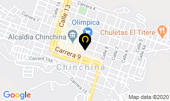 Mapa de Heladeria Melaos en Chinchiná