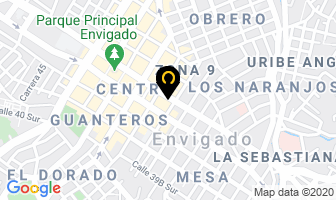 Mapa de Heladeria Midnight en Medellín