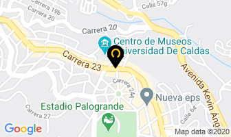 Mapa de Heladería Mimo®s en Manizales