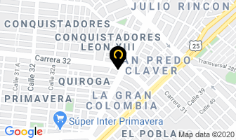 Mapa de Heladeria Ospy en Cali