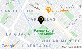 Mapa de Heladería Peter Pan en Bogotá D.C