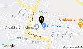 Mapa de Heladería Rapijugos en Chinchiná