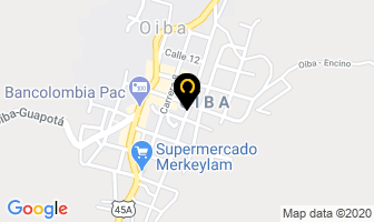 Mapa de Heladeria Rochy en Oiba
