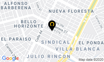 Mapa de Heladería Tropical en Cali