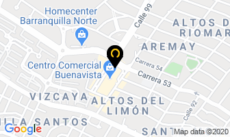 Mapa de Heladería Valeri en Barranquilla