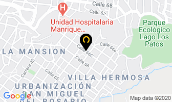 Mapa de Helados Angelos en Medellín