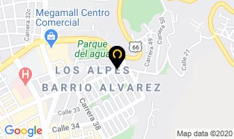 Mapa de Helados J.g. en Bucaramanga