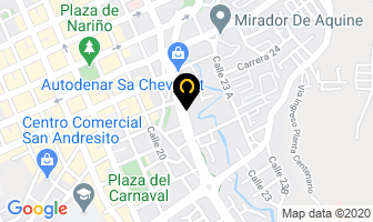 Mapa de Helados La 22 en Pasto