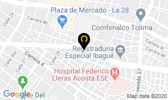 Mapa de Helados Marlui en Ibagué