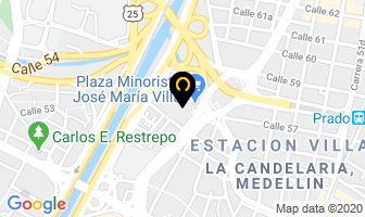 Mapa de Helados Oro Ruby en Medellín