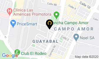 Mapa de Helifly en Medellín