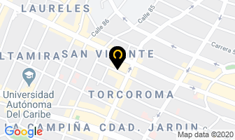 Mapa de Heller Mc Bride Erich en Barranquilla