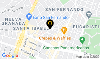 Mapa de Hemato Oncólogos De Imbanaco en Cali