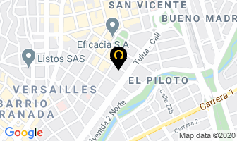 Mapa de Henao Hernández Abogados Ltda en Cali