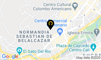 Mapa de Henao Pérez María Clara en Cali
